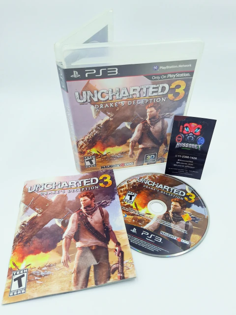 Uncharted 3: Drake's Deception - PS3 (USADO)