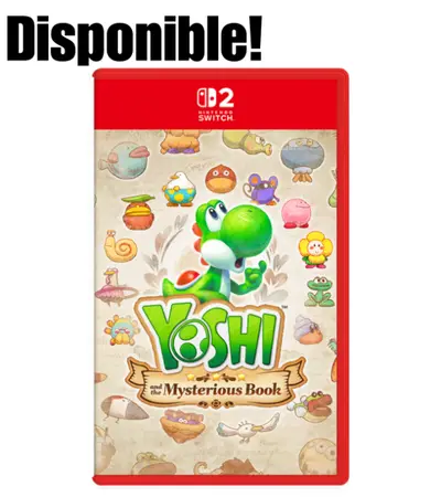 Yoshi and the Misteryus Book Juego fisico Nintendo Switch