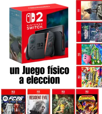 Nintendo Switch 2 + juego a eleccion
