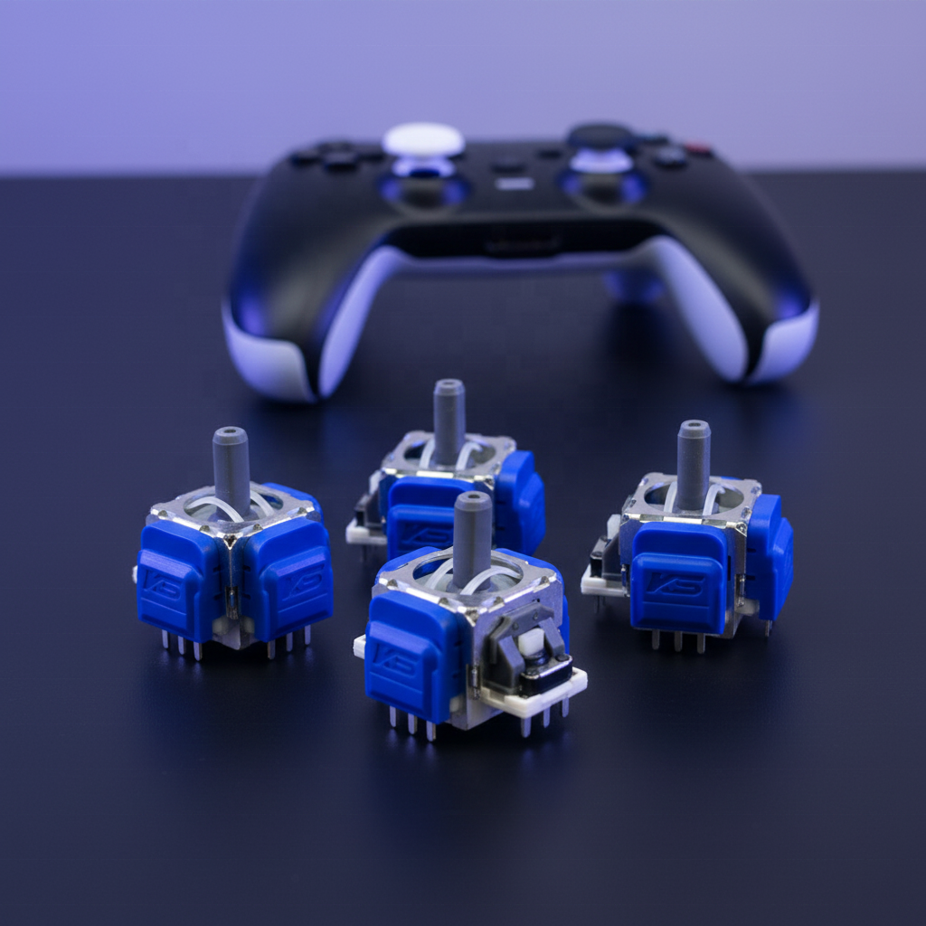 Módulos de joystick K-Silver (KS) con tecnología TMR frente a un control